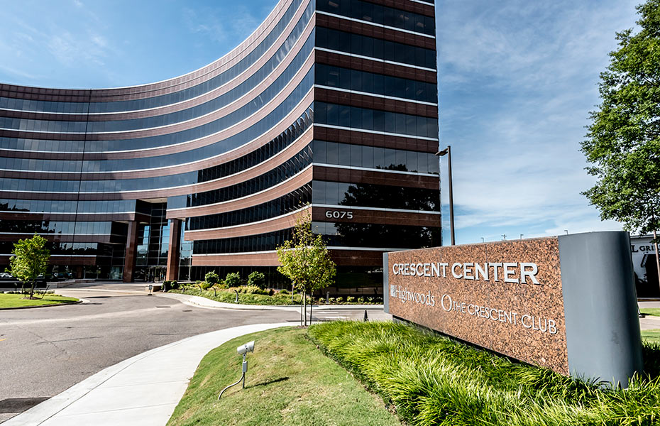 Crescent Center building in Memphis